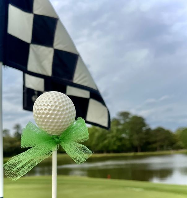 Golf ball, sculpted detail